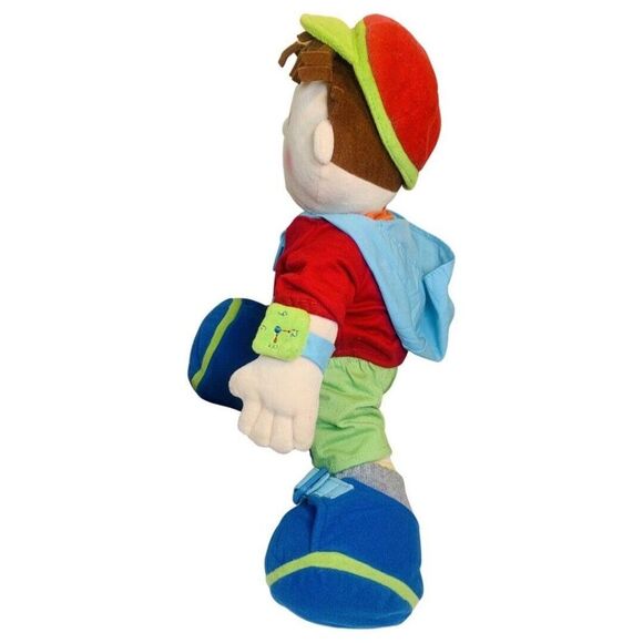 2009 One Step Ahead Learn To Dress Up Boy Plush 18" Stuffed Doll Basic Skill Toy - Picture 7 of 9